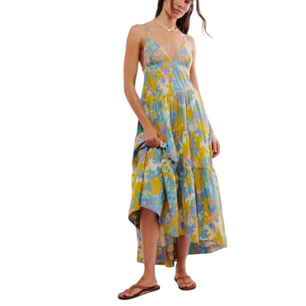 Free People New Maxi Long Love Dress Size Large Style 90057258 - Picture 6 of 8